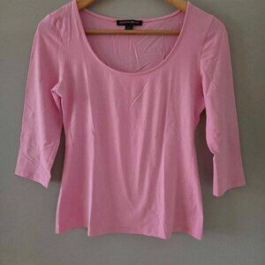 Boston Proper Tee Top Pink